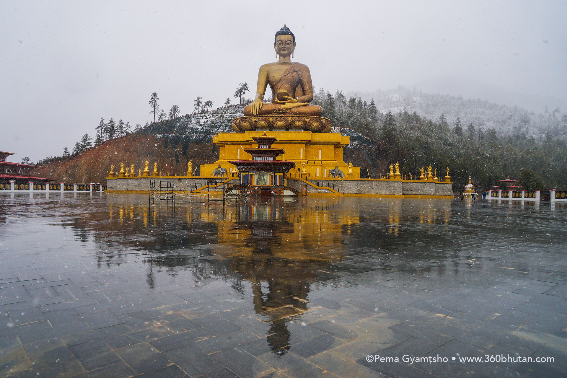 Buddha Dordhenma statue in Thimphu, Bhutan