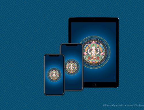 Chenrezig Wallpaper for smartphones and tablets